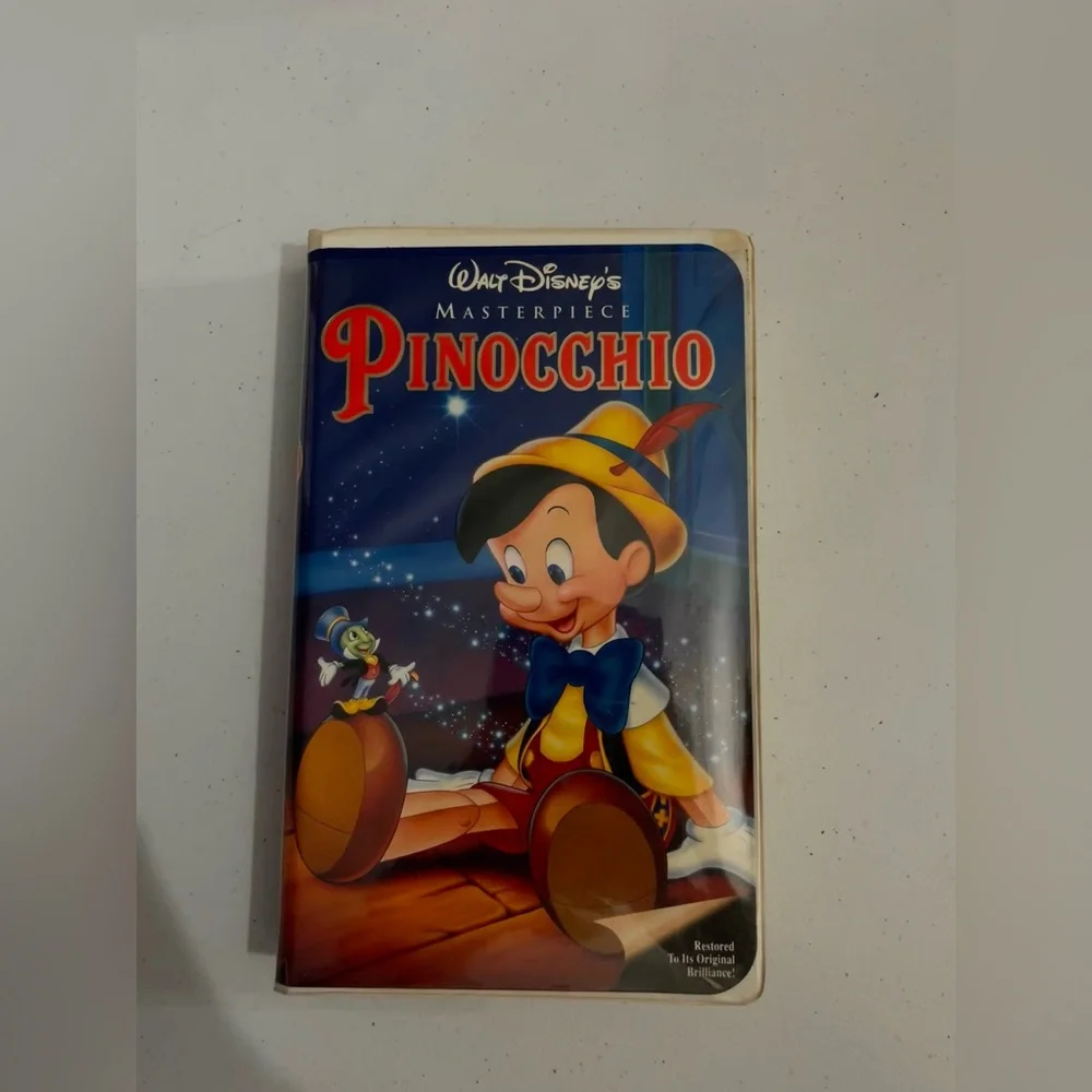 Disney’s Masterpiece Pinocchio 239 VHS Movie